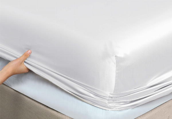 Royal Comfort Three-Piece Satin Sheet Set - Available in Six Colours & Two Sizes