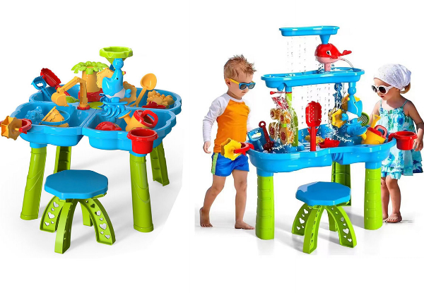 Kids Sand & Water Table Playset - Two Styles Available