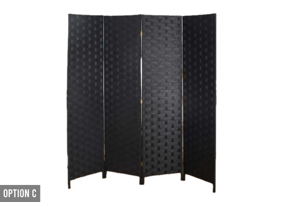 Foldable Room Divider Range - Eight Options Available