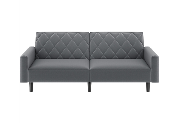 Velvet Convertible Sofa Bed