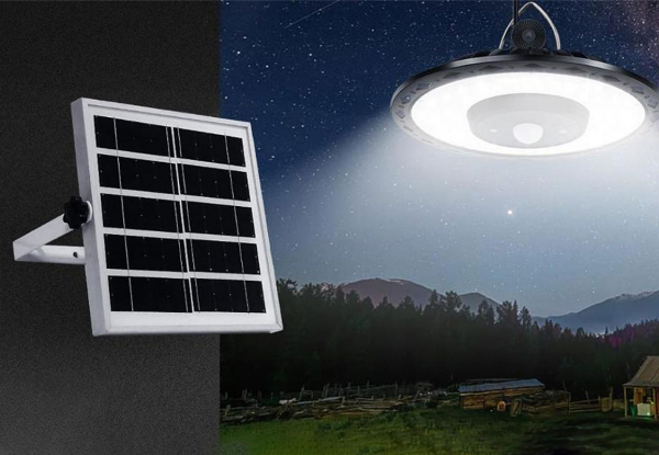 Motion Sensor Solar Shed Light with Remote