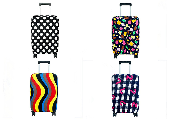 Stretchy Travel Luggage Cover - Four Sizes & Styles Available with the Option for Two
