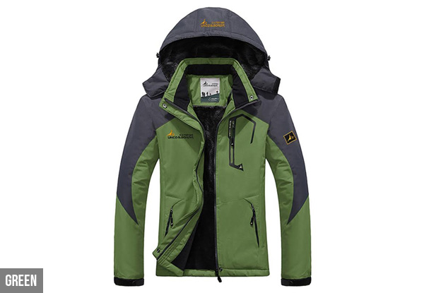 Men's Waterproof & Windproof Padded Jacket - Five Colours Available