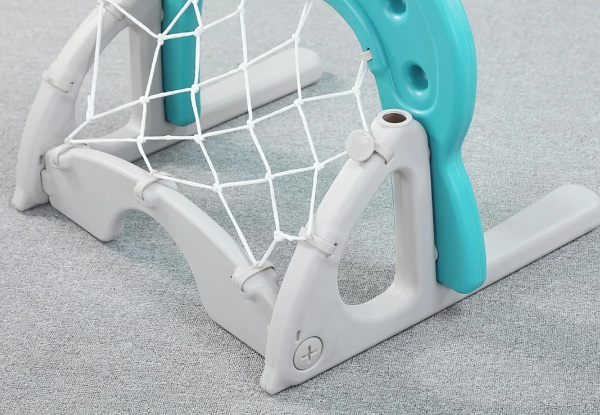 Five-in-One Kids Basketball Hoop Stand Set