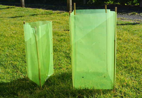 $27.50 for 100 Tree & Plant Plastic Sleeve Protective Guards – Two Sizes Available