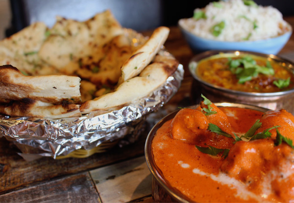 Indian Dining Experience for Two People at Food Inn Eatery incl. $10 Return Voucher