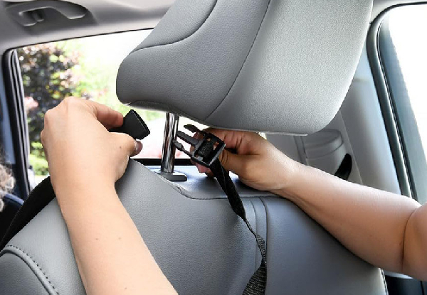Two-Piece Water-Resistant Car Backseat Kick Mat