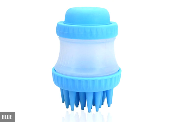 Pet Bath & Massage Brush - Three Colours Available with Free Delivery