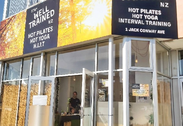 Four-Week Unlimited Off-Peak Hot Yoga & Hot HITT Pilates for One Person
