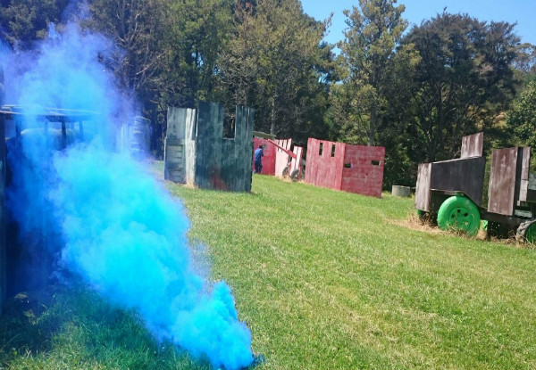 Open-Air Paintball for One Person incl. Gear & 150 Paintballs - Options for up to 30 People