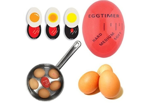 Reusable Color Changing Boiled Egg Timer