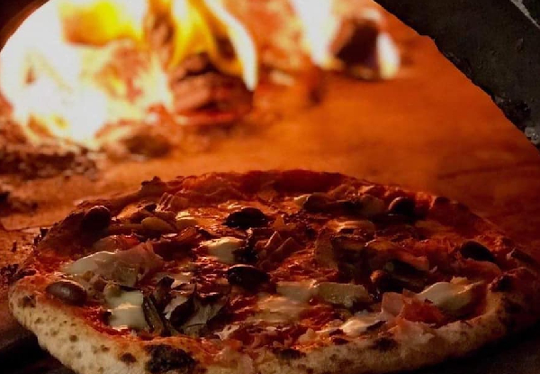 One Woodfire Takeaway Pizza - Option for Two Pizzas - Valid for Takeaway/Pickup Only