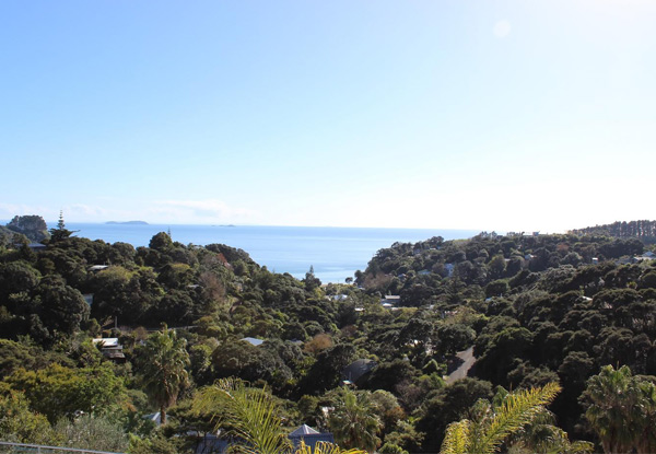 Romantic One-Night Couples Waiheke Escape in a One-Bedroom Studio Apartment incl. Bottle of Bubbles on Arrival, Late Checkout, Continental Breakfast - Option for Two Nights