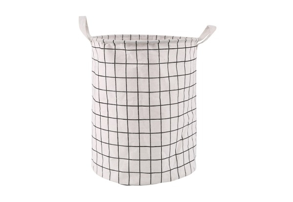 Foldable Cotton Laundry Basket