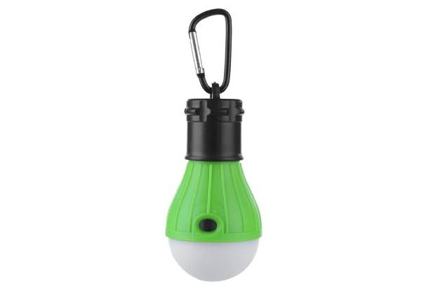 Portable LED Camping Hanging Light Set - Four Colours & Option for Two Sets Available