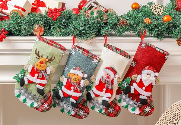 Christmas Stockings Socks - Four Styles Available