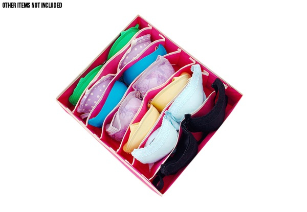 Four-Piece Underwear Drawer Organiser - Two colours Available