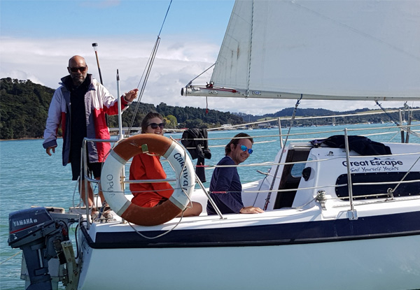 Per-Person Twin-Share Six-Day Learn to Sail & Sail Yourself Adventure in the Bay of Islands - Options for a D20 or N25
