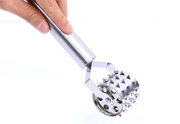 Stainless Steel Rolling Meat Tenderiser with Free Delivery