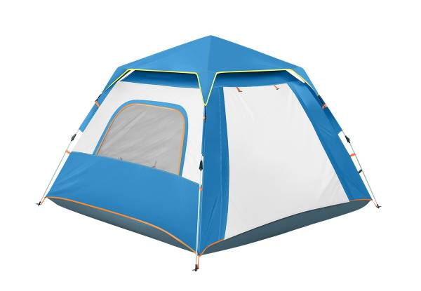 Four-Person Instant Pop-Up Shelter Tent - Two Colours Available