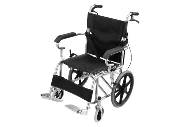 16-Inch Portable Folding Wheelchair