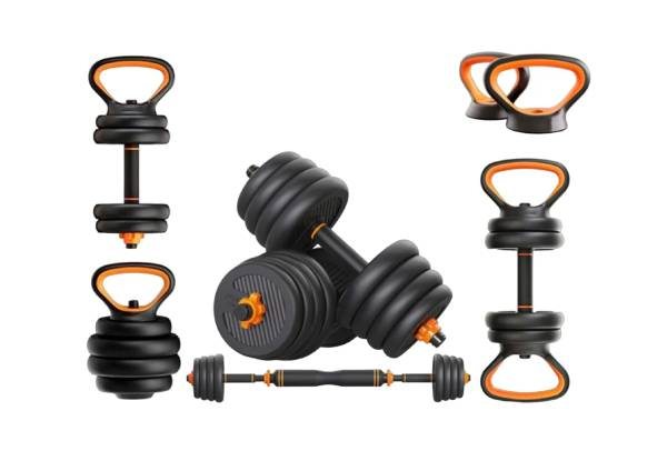 Six-in-One Multifunctional Dumbbell Set - Option for 30kg or 40kg
