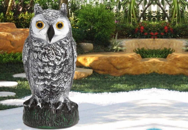 Large Garden Owl Decoy - Available in Two Colours