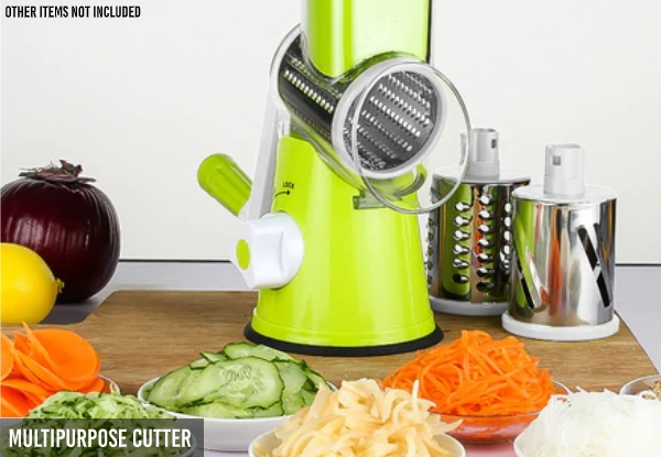 Multipurpose Fruit & Vegetable Cutter - Option for Mandoline Slicer