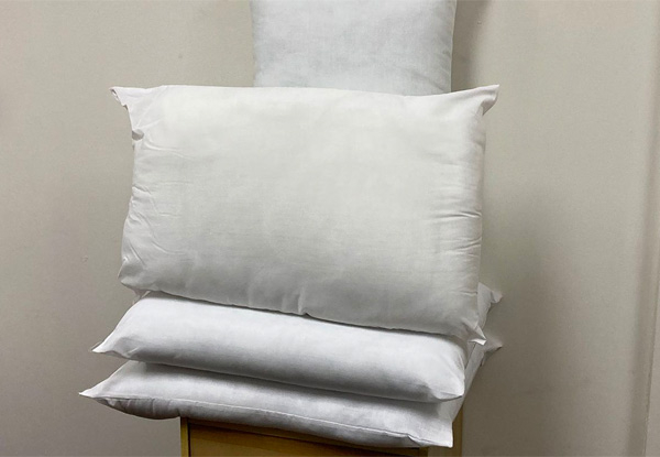 Four-Pack of Commercial 500gsm Pillows