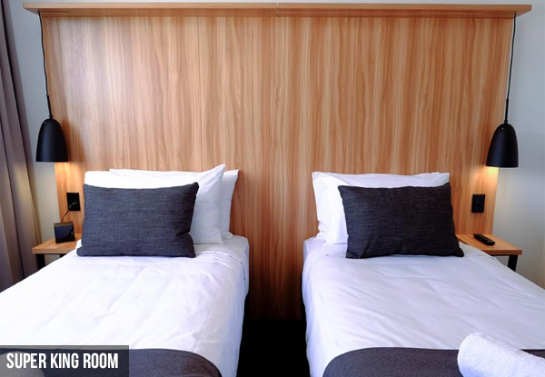 One-Night Stay for Two in a Queen Room at the Ultra-Modern Haka Hotel Newmarket incl. Unlimited Wifi, Free Gym Access at Les Mills & More - Options for a Super King Room or a Queen Studio Suite