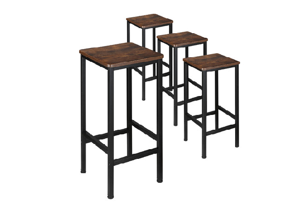 Two-Pack Kitchen Counter Bar Stool - Option for Four-Pack