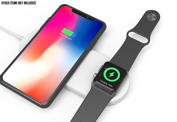 Fast Charging Wireless Charger Pad Compatible with Apple or Samsung with Free Delivery