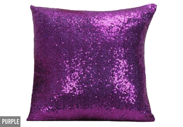 Six-Pack of Mermaid Sequinned Cushion Covers - Six Colours Available