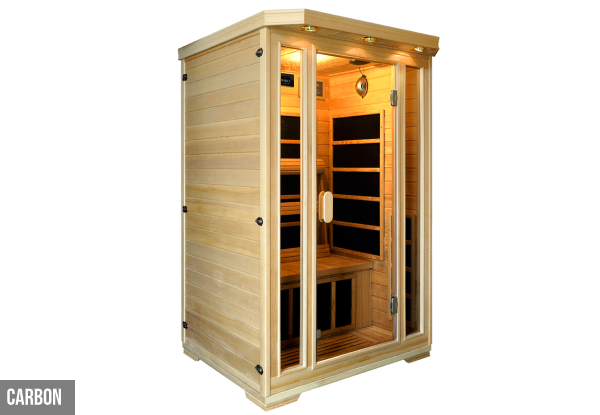 Two-Person Sauna - Two Options Available