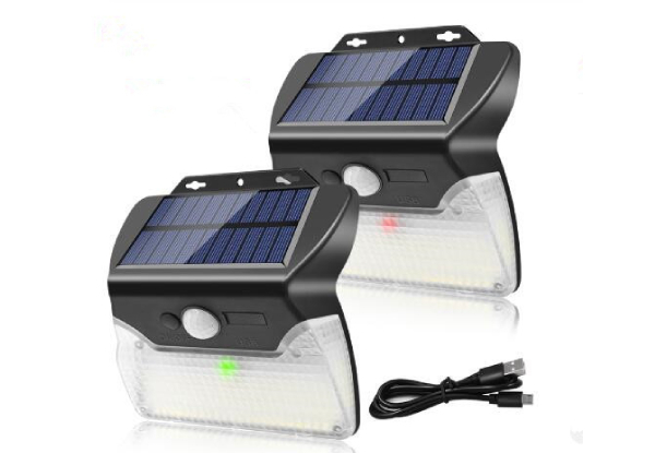 Outdoor Wireless Solar Powered Motion Sensor LED Light