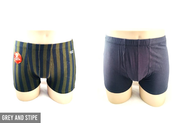 Two-Pack of Classic Jockey Trunks - Four Sizes & Two Styles Available