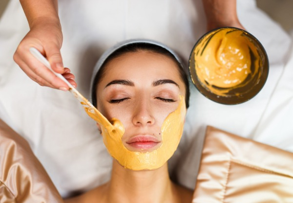 90-Minute Anti-Ageing Facial incl. 24-Carat Gold Mask for Rejuvenating & Dehydrated Skin, & Hand, Neck & Shoulder Massage
