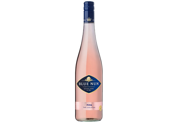 12-Pack of Blue Nun Pink Rose Wine