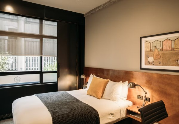 One-Night Luxury 4.5 Star New Plymouth Stay for Two in a Left Wing Studio Room incl. $30 F&B Credit, Parking, Early Check-In & Late Checkout - Options to Stay in a Business or Premium Suite for up to Three Nights