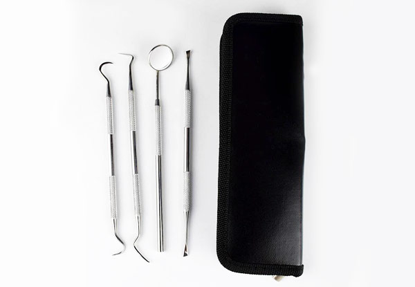 Four-Piece Oral Hygiene Kit incl. Carry Bag