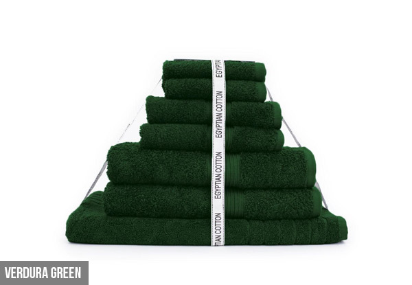 Canningvale Egyptian Royale Seven-Piece Towel Set with Free Delivery