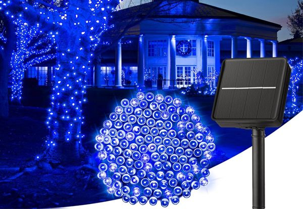 Eight-Modes Solar Fairy String LED Lights - Four Colours Available