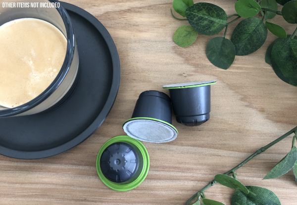 50 Caffesso Eco-Blend 100% Compostable Coffee Capsules - Three Flavours Available & Compatible with Nespresso®