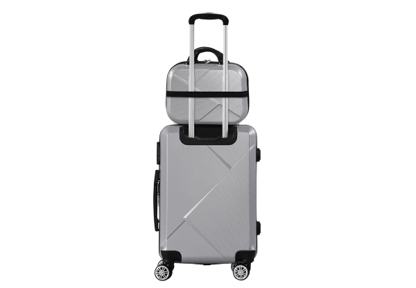 Two-Piece Slimbridge Travel Luggage Set - Three Colours Available