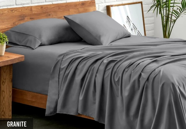 D'Decor Home Premium Cotton Blend Sheet Set - Available in Seven Colours & Two Sizes