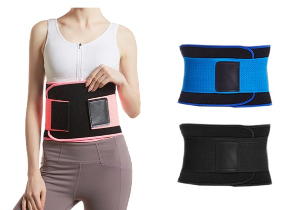 Gym Sport Waist Trainer - Three Colours & Three Sizes Available - Option for Two-Pack