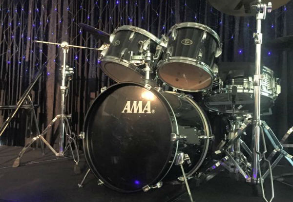 10 Weekly Beginner Group Drum Lessons incl. Registration & Score Bag - Three Auckland Locations