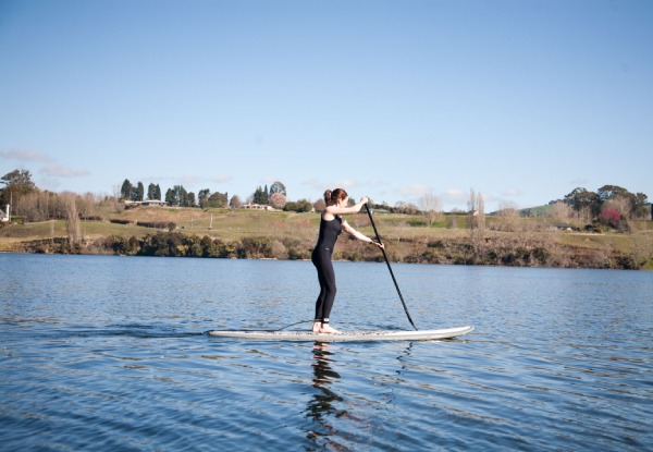 One-Hour Stand-Up Paddleboard Hire & 15-Minute Lesson