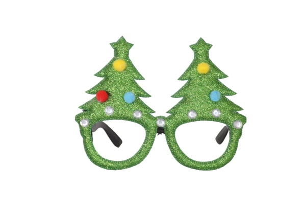 Novelty Kids Christmas Glasses Five-Pack - Two Options Available