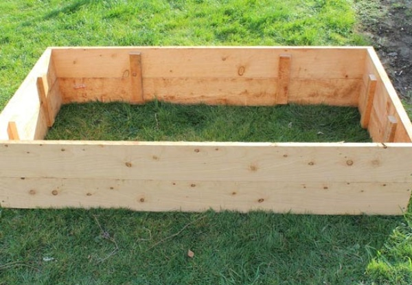 Macrocarpa Raised Garden Bed - Two Sizes Available